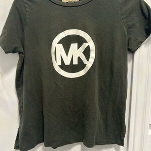 Michaels' Dark Green Logo T-Shirt